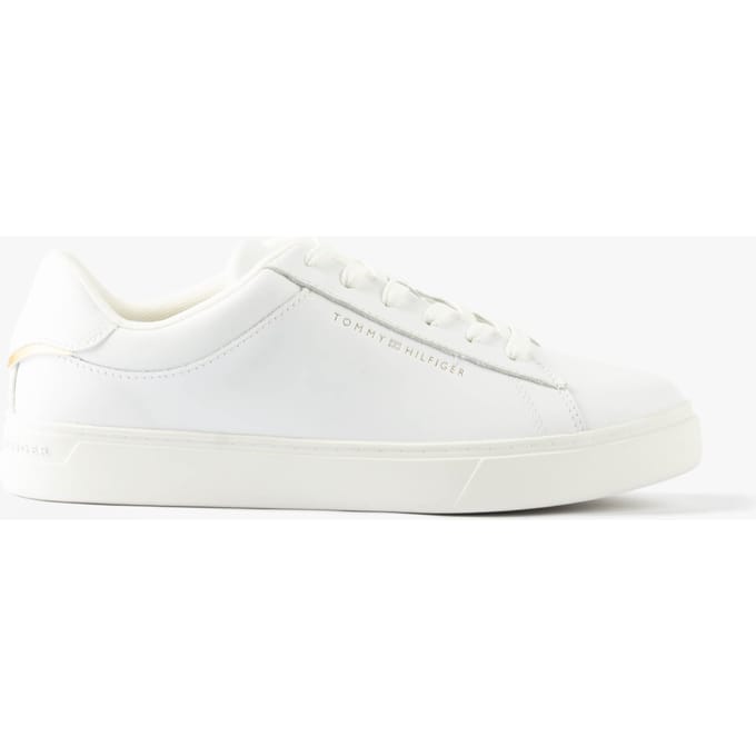 Tommy Hilfiger Essential Court Dames Sneakers Wit
