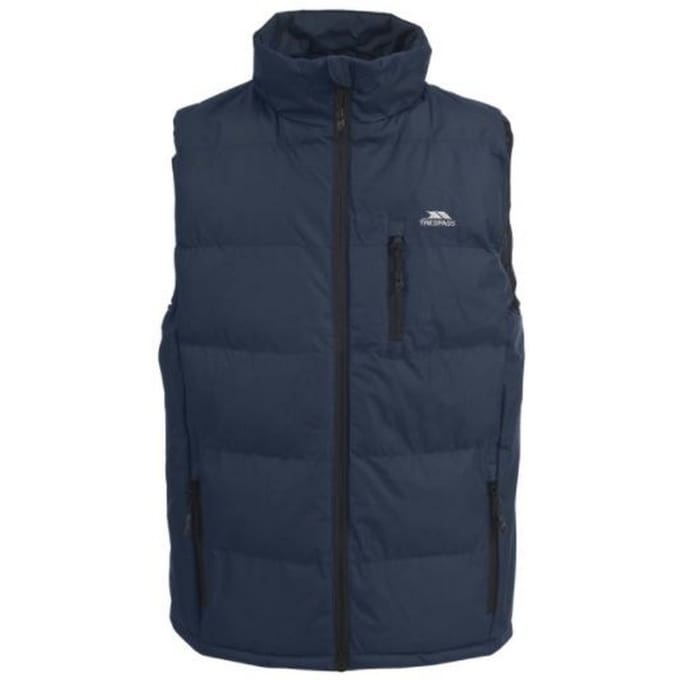 Trespass - Heren Clasp Gewatteerde Bodywarmer (Donkerblauw)
