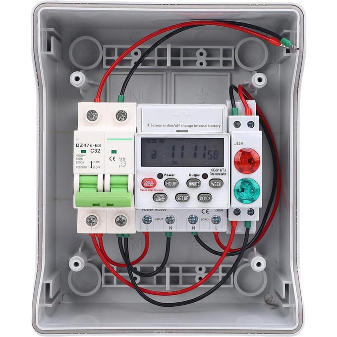 Buiten Waterdichte Verdeelkast Programmeerbare Timing Elektrische Kast voor Straatverlichting Water
