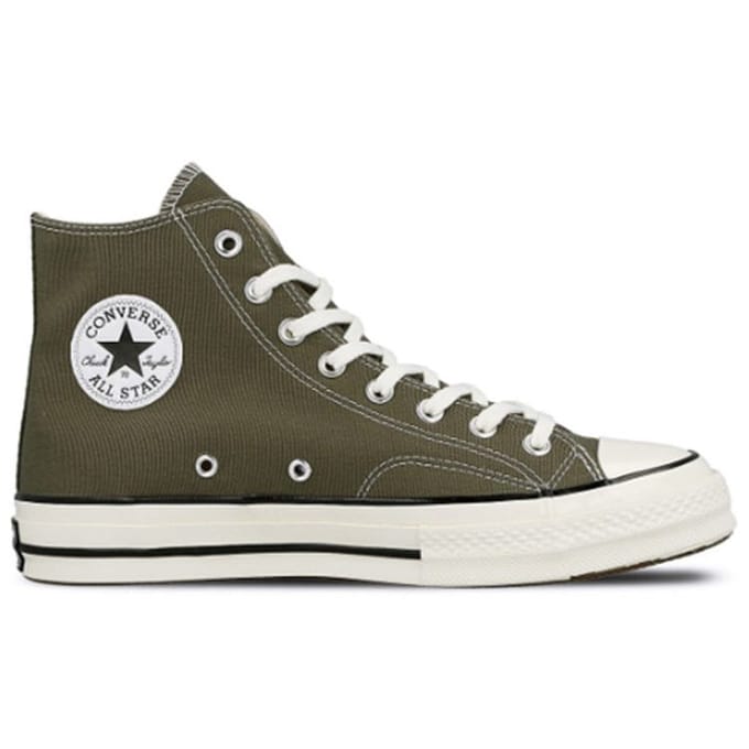 Baskets Unisexe Converse Chuck 70 Hi Field Surplus Vert Noir Aigrette 162052C 40 gray