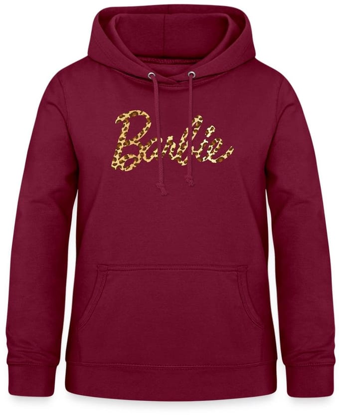 Barbie Leo Print Logo Hoodie Dames