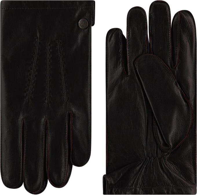 Laimbock handschoenen Dudley heren espresso gevoerd - 9