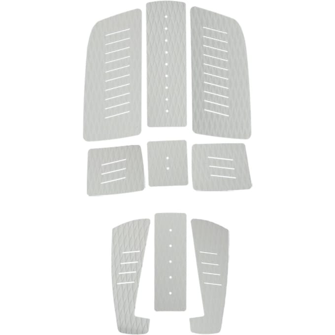 EVA Deck Traction Pad Antislip Surfboard Mat Surf Tail Pad Mat voor Longboard Paddle Board grijze kleur