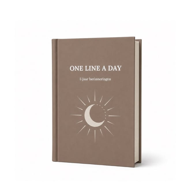One Line A Day - five year - 5 jaar dagboek - Invulboek - Journal - Nederlands - Blos & Bloom