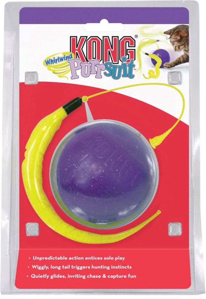 Kong Purrsuit Whirlwind - Kattenspeeltje Bewegend - Paars