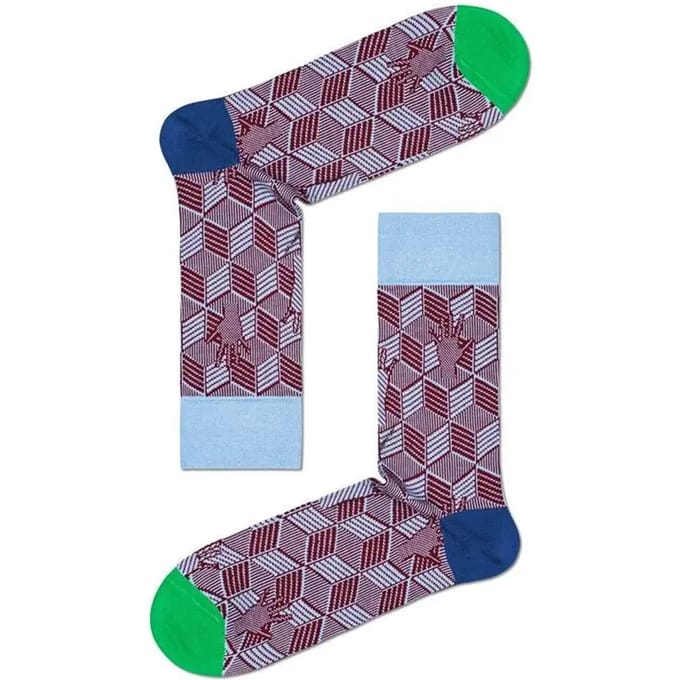 Hoge sokken Happy Socks dressed high five crew
