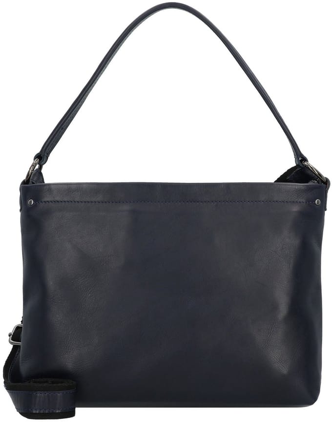 HAROLD'S Leren Schoudertas Caugio Shoulderbag Darkblue Donkerblauw