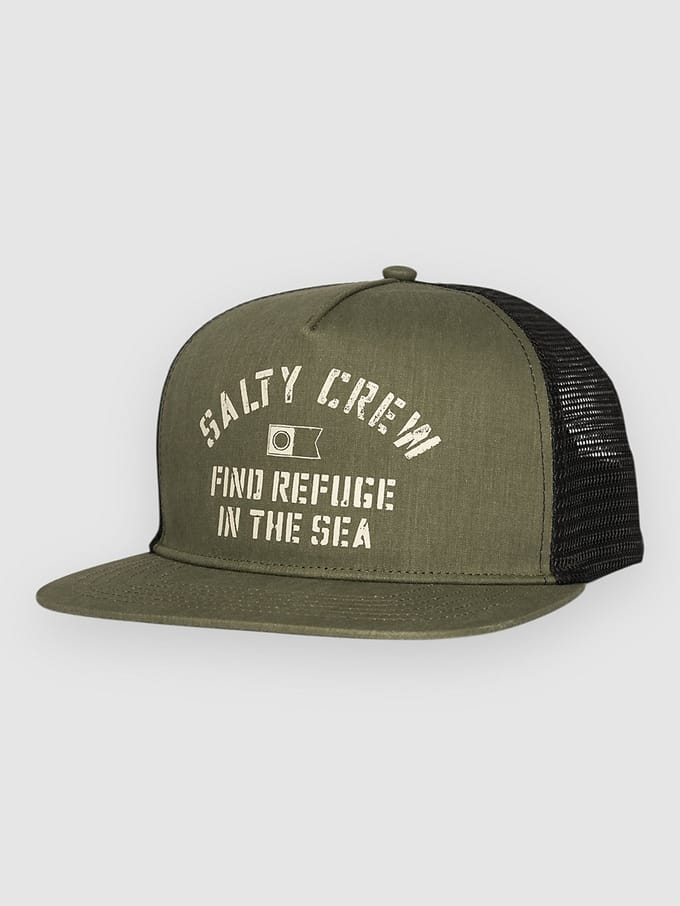 Salty Crew Good Times Trucker Pet Groen Man,Vrouw