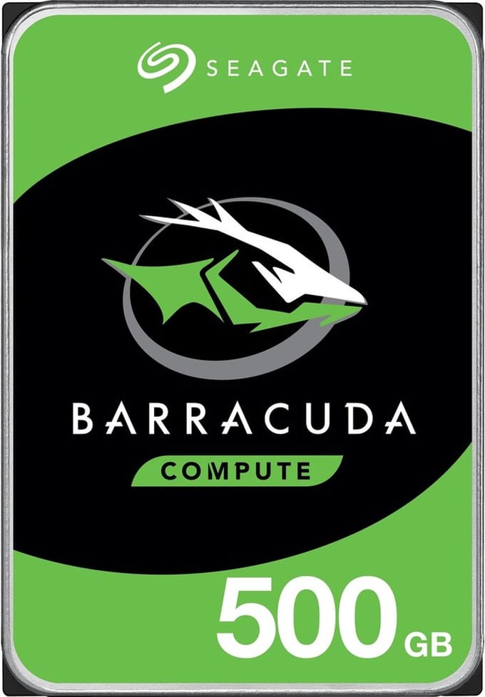 Seagate BarraCuda - Interne harde schijf - Desktop HDD - 2.5 inch - 500 GB
