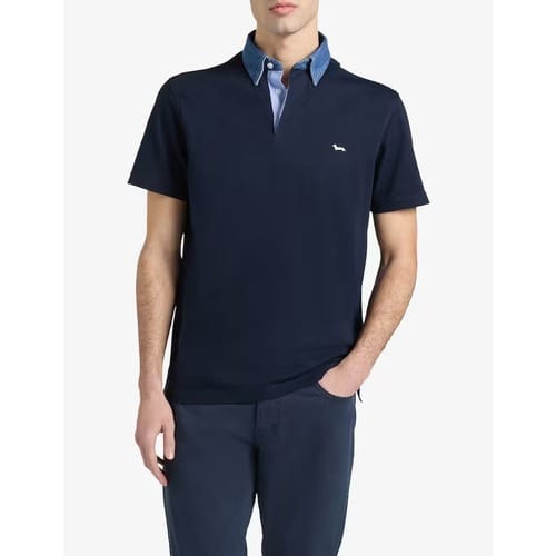 Polo Shirt Korte Mouw Harmont &amp; Blaine LRQ003020004S05