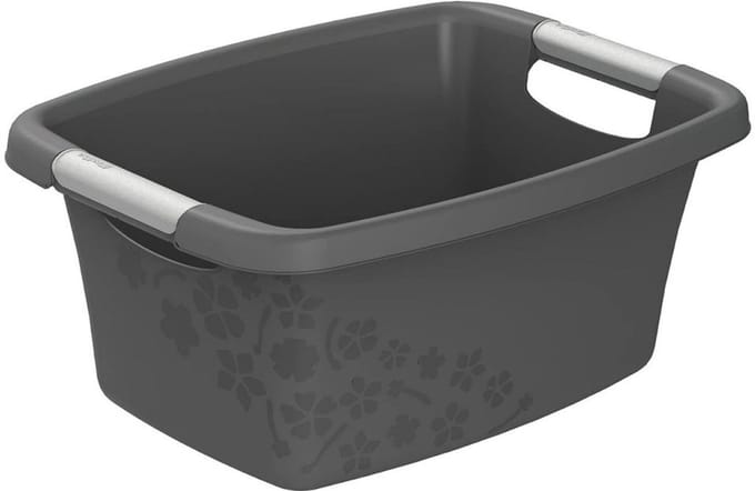 Rotho Flowers Wasmand 12L Antraciet
