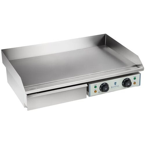 Royal Catering Elektrische bakplaat 73 cm - glad - 2 x 2,2 kW 10010251