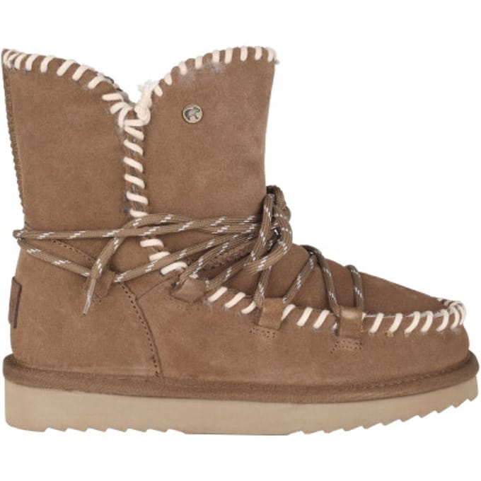 Warmbat Waturra Suede lace boot Dames Laarzen - Bruin