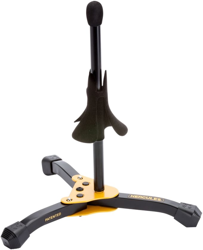 HERCULES HCDS-510BB Trompetstandaard, cornetstandaard, opvouwbaar, tas