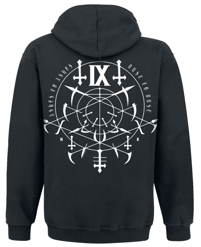 Ice Nine Kills Trui met capuchon - Buried - XL - voor Mannen - zwart