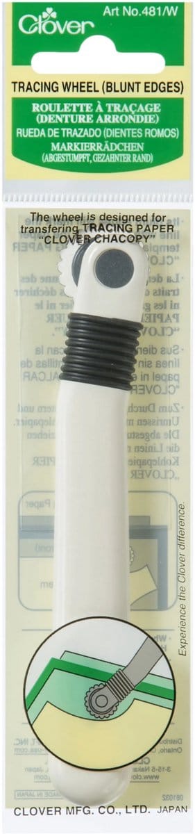 Clover Radeerwiel met ronde punten