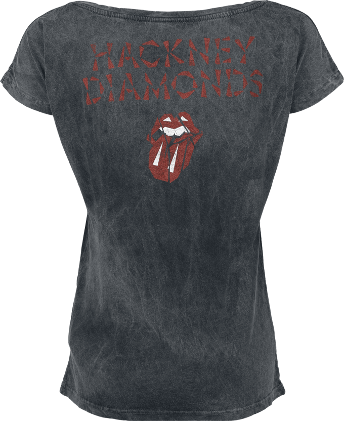 The Rolling Stones T-shirt - Hackney diamonds - S tot XL - voor Vrouwen - actraciet