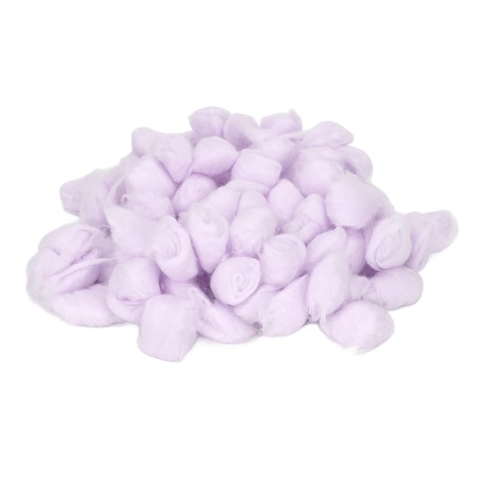 Hamster Boule de Coton Hiver Chaud Doux Petit Animal Litière Boule de Coton pour Hamster Hamster Syrien bleu