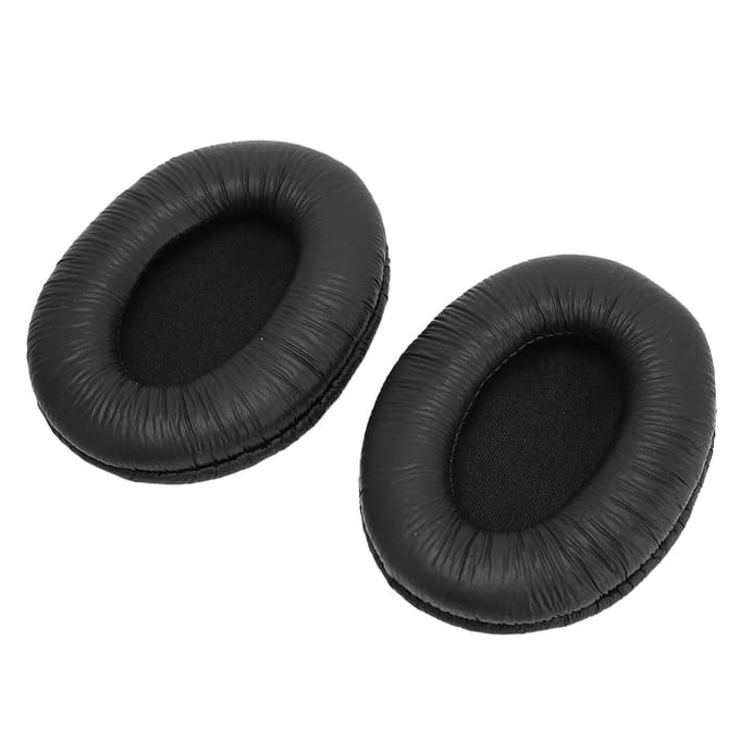 Vervangende Oorkussentjes Leer Verbeterde Bas Comfortabele Headset Oorkussen Reparatieonderdelen voor MDR black