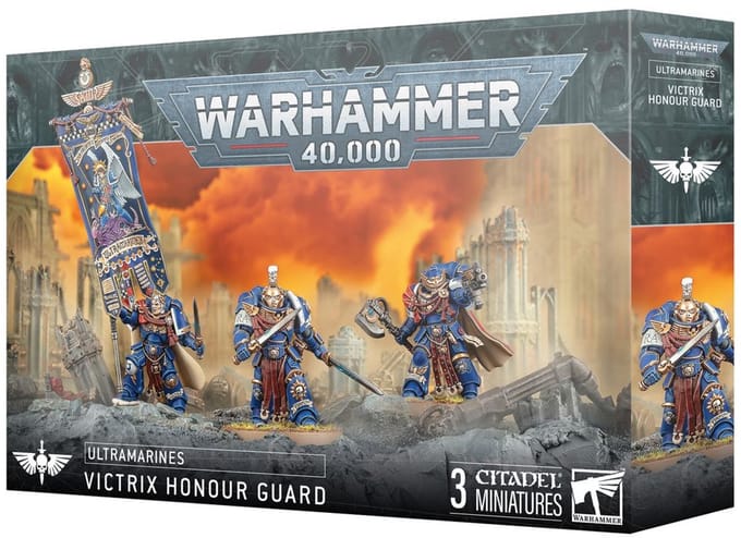 Simulatiespellen Games Workshop Warhammer 40k - Ultramarines Garde d'Honneur Vitrix