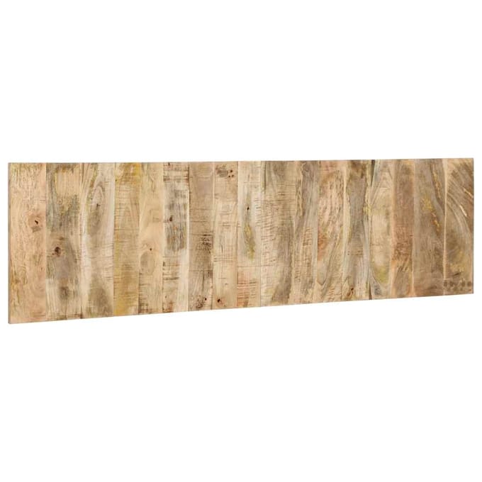 vidaXL - Hoofdbord - 180 - cm - massief - ruw - mangohout