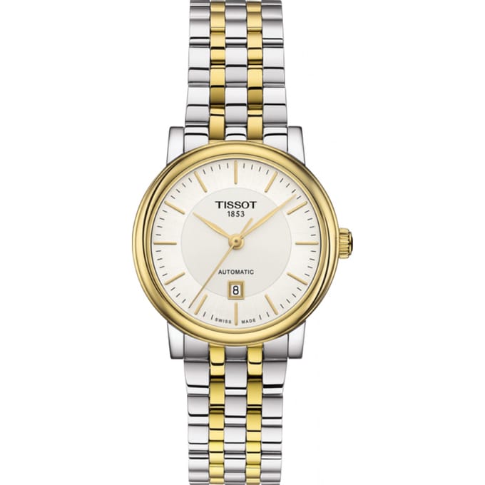 Tissot Carson T1222072203100 Horloge - Staal - Multi - Ø 30 mm