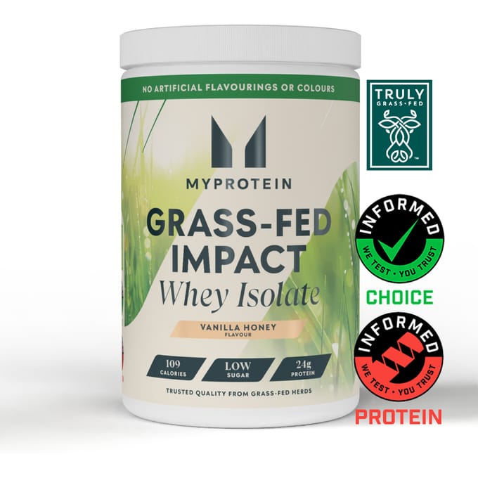 Impact Whey Isolate - 1KG - 33servings - Vanilla Honey (Grass-Fed)