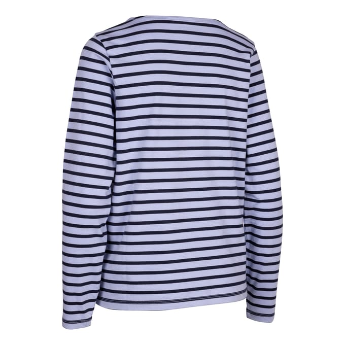 Trespass Dames/Dames Karen Yarn Dyed Stripe Overhemd (Koel Blauw)