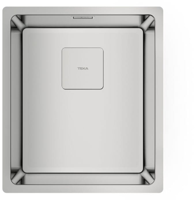 Wastafel met Eén Spoelbak Teka RS1S Grijs