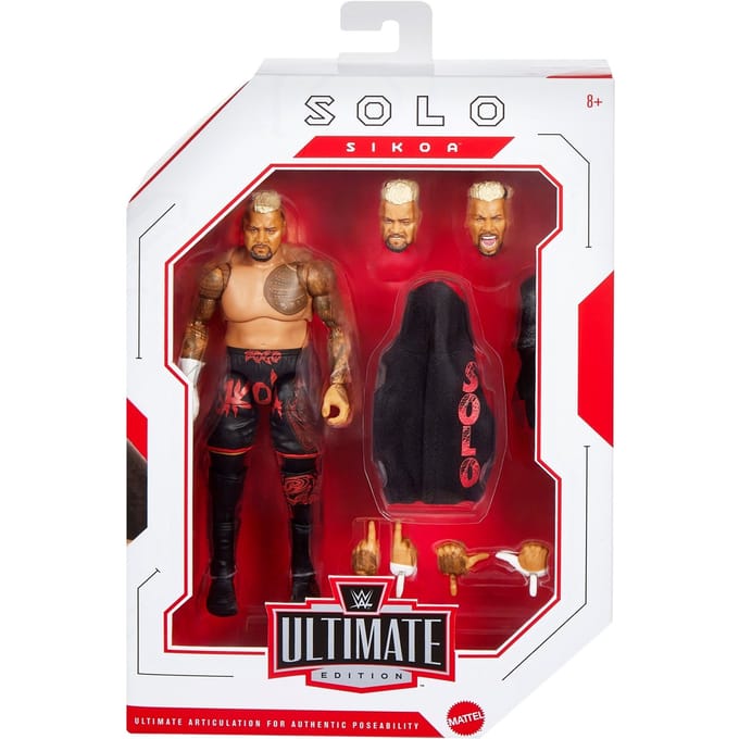 WWE® Ultimate Edition Wave 24 Solo Sikoa Action Figure (6 )