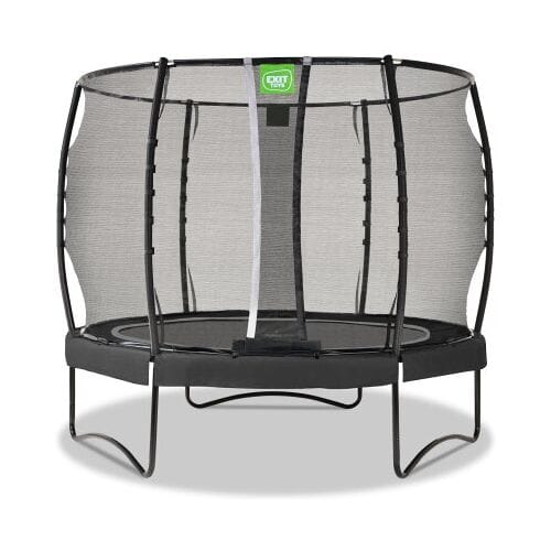 EXIT Allure Premium Trampoline ø305cm - Op Poten - Rond - Trampoline Buiten - Voor Kinderen - Zwart