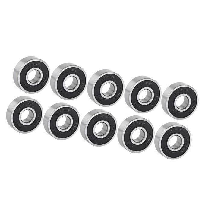 10 STUKS 6082RS Kogellager Dubbelzijdig Zwart Rubber Afgedicht Diepgroef