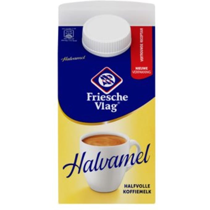 Koffiemelk friesche vlag halvamel 455ml