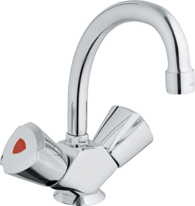 Grohe Wastafelmengkraan Costa Trend - Hoge Uitloop - Draaibaar - Chroom - 20,9cm