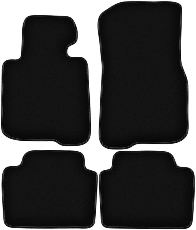 BASIC zwarte veloursmatten voor: BMW 4 F36 Gran Coupe (2014-)