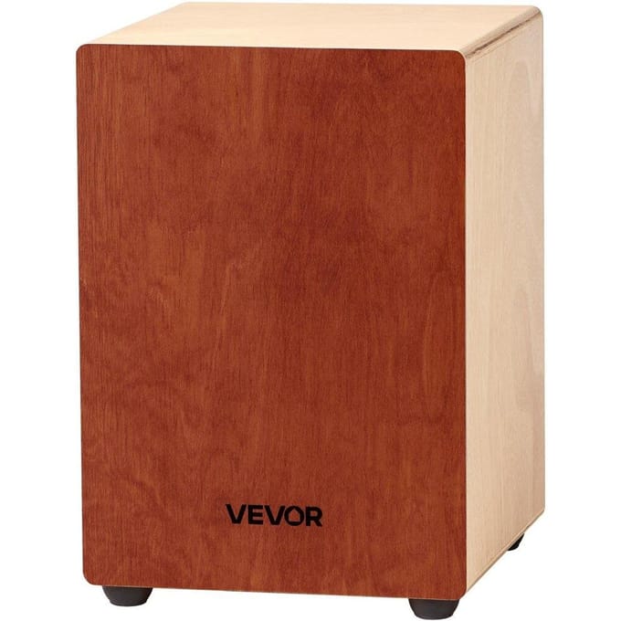 Cajon Box Drum Berkenhout Percussie-instrument Gitaarsnaren Reistas