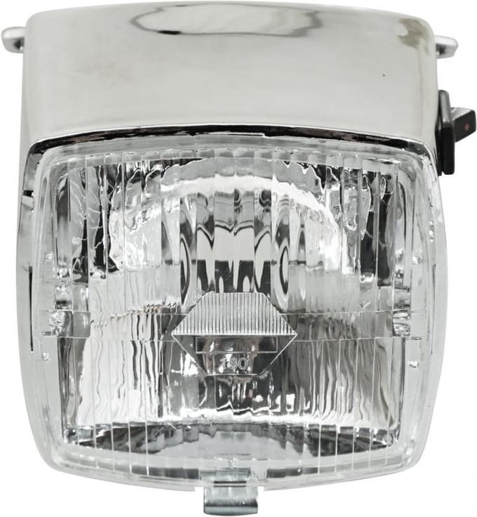 front optic rsm voor bromfiets peugeot 50 103 hpl 1971 tot 2020 nieuw