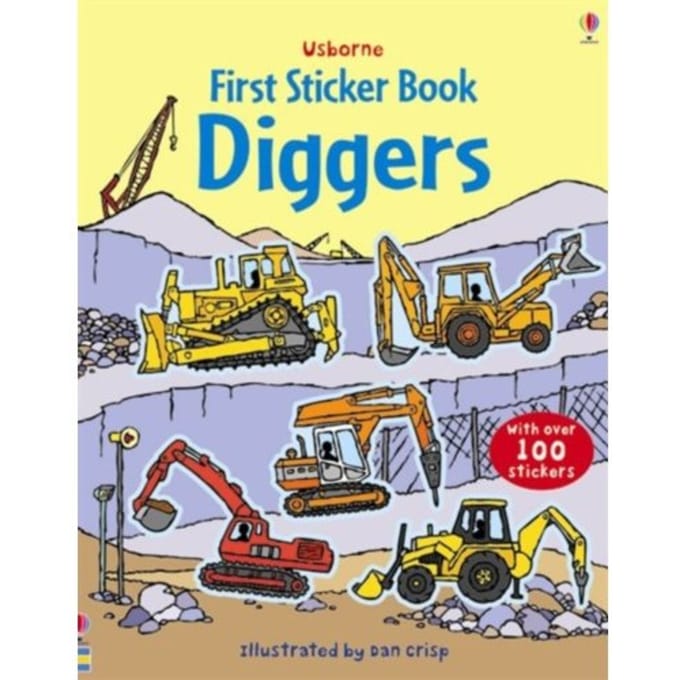 First Sticker Book Diggers - First Sticker Books - Sam Taplin