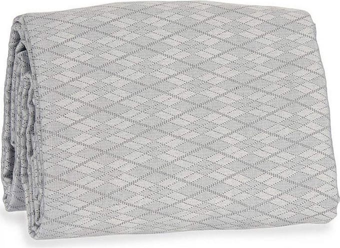 Sprei Ruiten Grijs (180 x 260 cm)