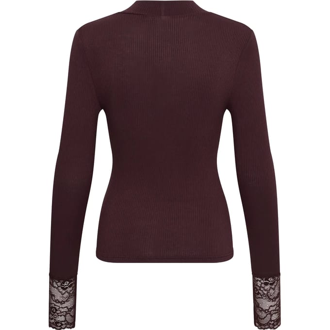 T-shirt met coltrui voor dames KAFFE KAOmi