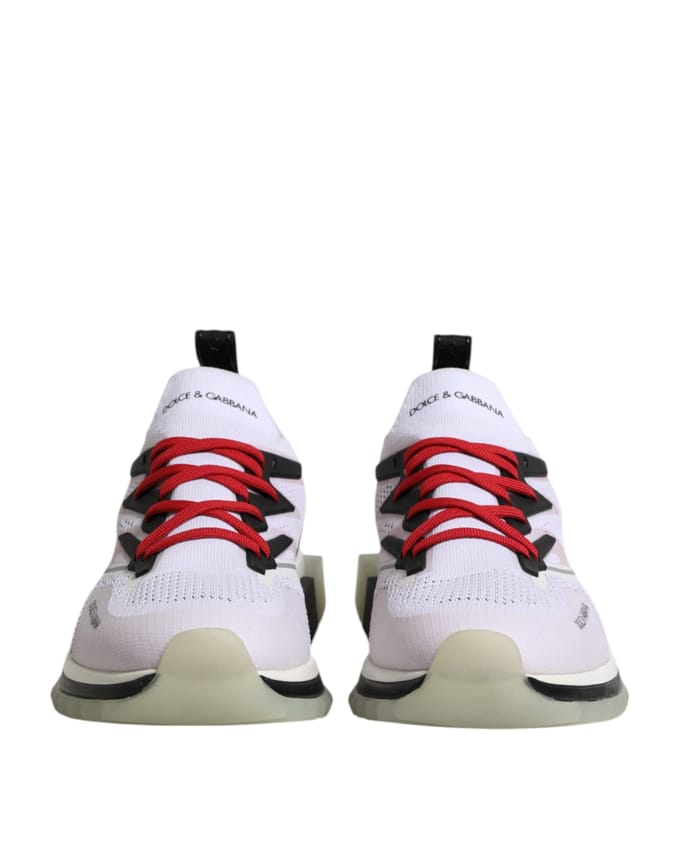 Dolce & Gabbana Witte SORRENTO Sport Stretch Sneakerschoenen