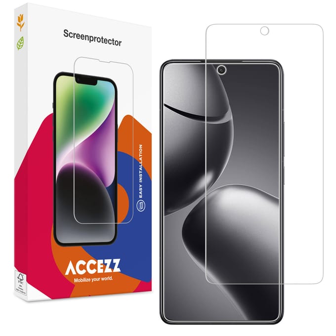 Accezz Screen Protector - Geschikt voor Xiaomi 14T / Xiaomi 14T Pro - Gehard Glas Screenprotector
