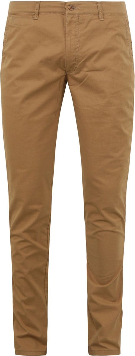 Suitable Plato Chino broek Cognac - Maat 56 - Heren - Mannen broeken