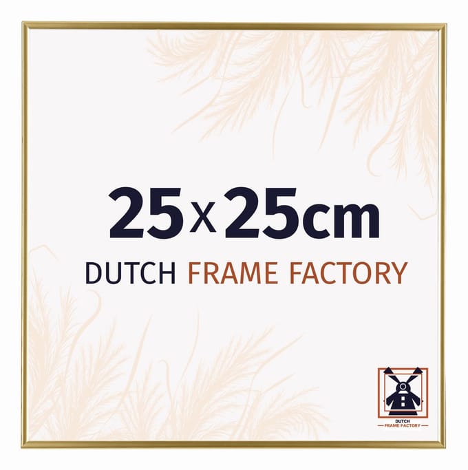 Fotolijst 25x25 cm - Kunststof - Goud - Easy