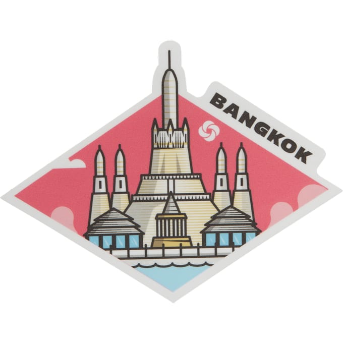 Samsonite Travel Accessories Luggage Stickers Bangkok