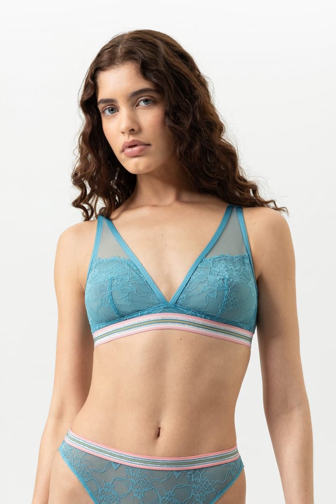 Triangel-bh Serie Poetry Style Teal Dream