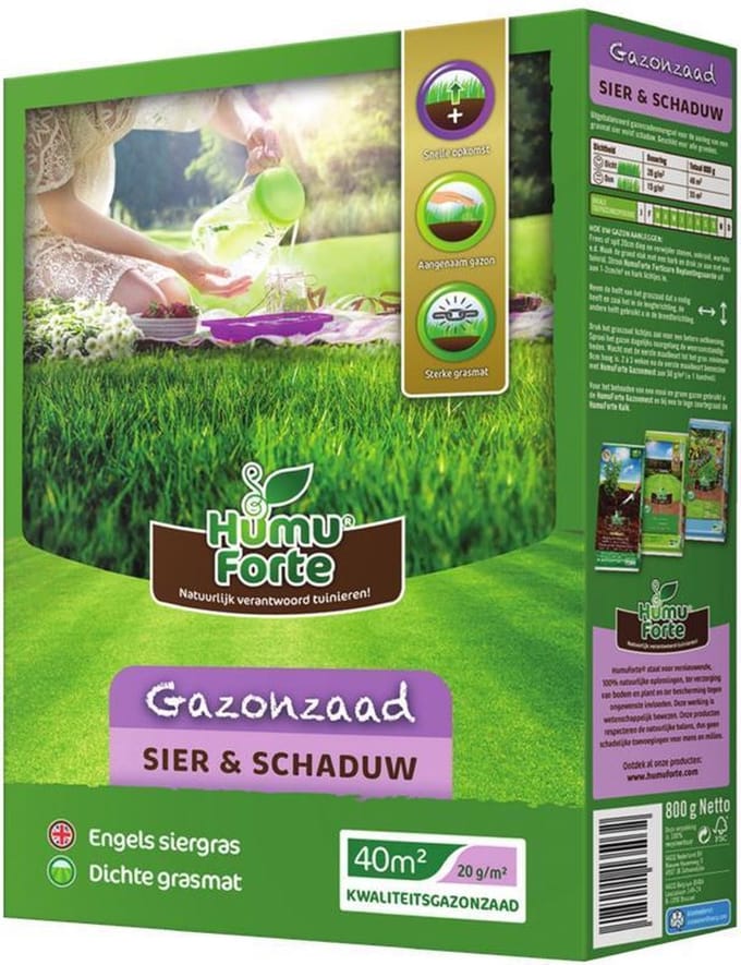 HumuForte Sier en Schaduw graszaad 800g