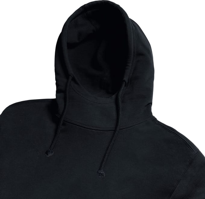 Pure Organic Hoodie met capuchon 'Russell' Black - M
