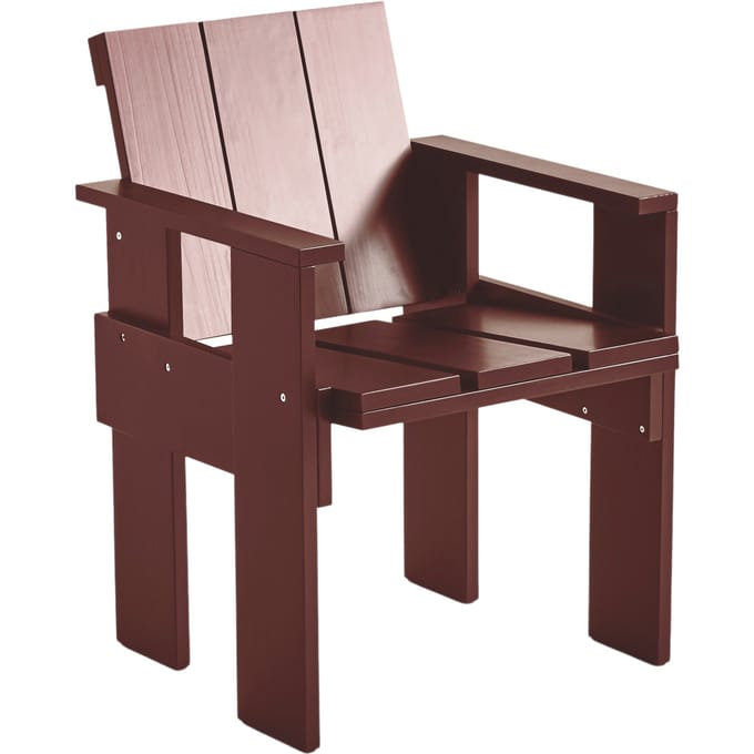 HAY Crate Dining Chair - iron red