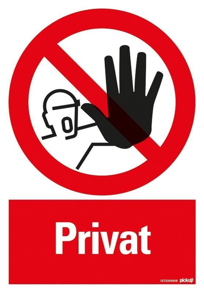 Pickup bord 23x33 cm - PRIVAT